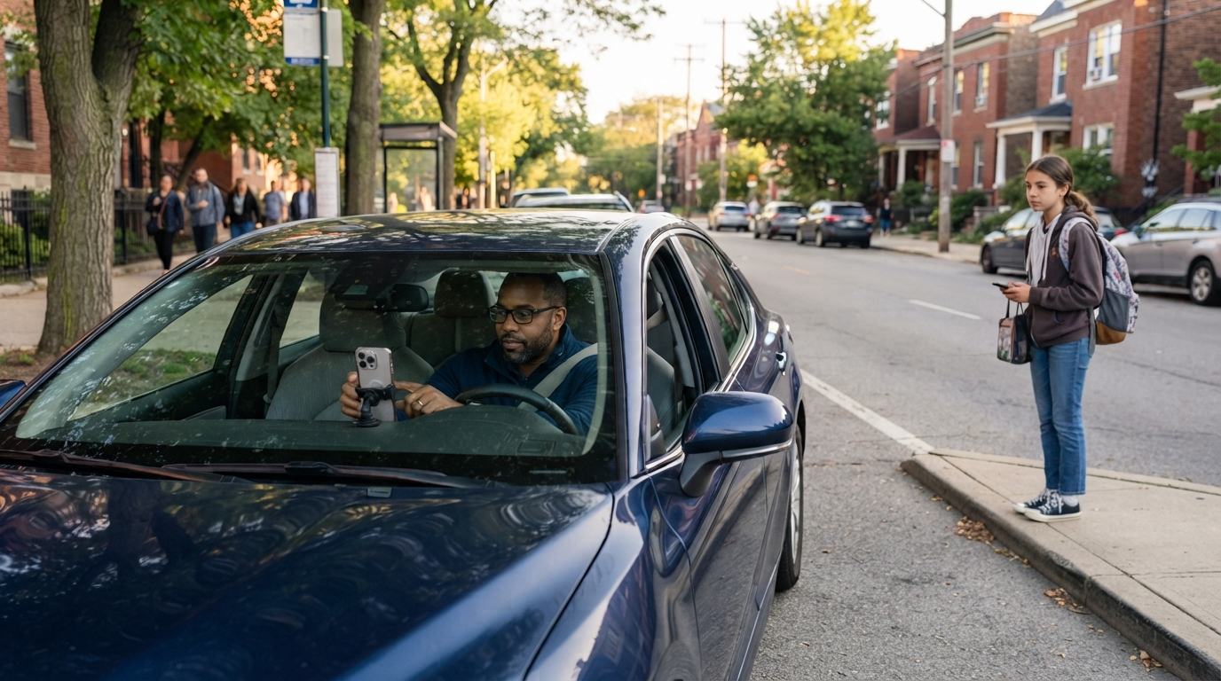 Uber Teen driver safety setup